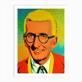 James Cromwell Colourful Pop Movies Art Movies Art Print