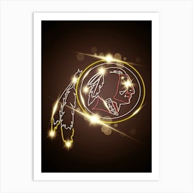 Washington Redskins 1 Art Print