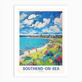 Southend On Sea England 2 Uk Travel Poster Art Print