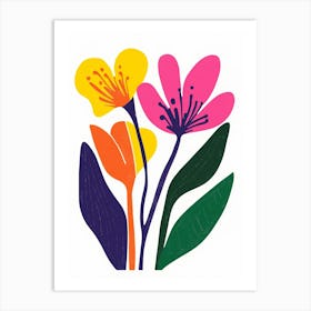 Flowers In Bloom Art Print