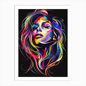 Portrait Of A Woman 12 Art Print