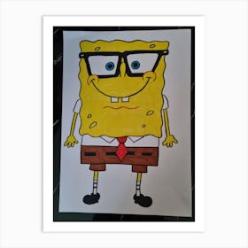 Spongebob 1 Art Print