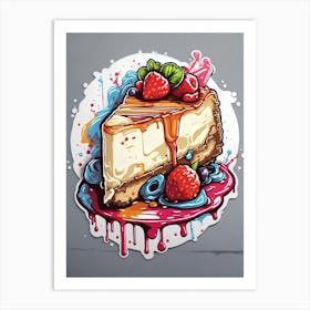 Cheesecake Art Print