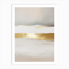 Golden Waves Art Print