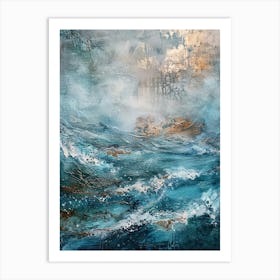 Seascape Painting Art Print