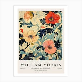 floral william morris art Art Print