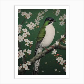 Ohara Koson Inspired Bird Painting Swallow 3 Art Print