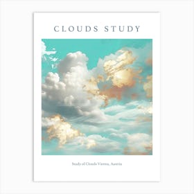 Study Of Clouds Vienna, Austria 2 Art Print