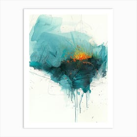 Abstract Painting 1519 Art Print