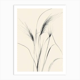 Grasses 2 Art Print