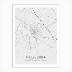 Orangeburg South Carolina Art Print