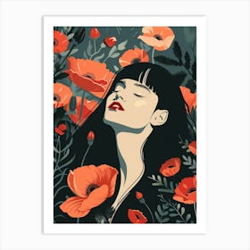 Poppies 143 Art Print