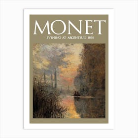 Claude Monet 8 Art Print