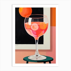 Cocktail In A Glass 1 Art Print