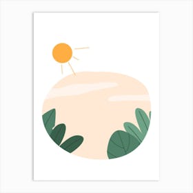 Sun In The Sky Art Print