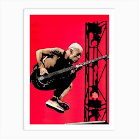 flea Red Hot Chilli Peppers band music 1 Art Print