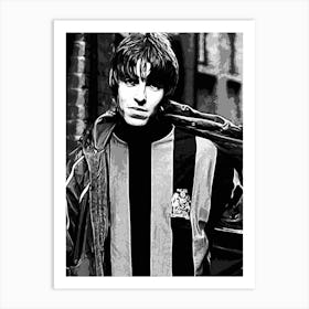 liam gallagher oasis britpop music band 30 Art Print