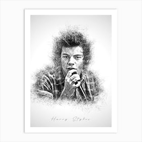 Harry Styles Art Print