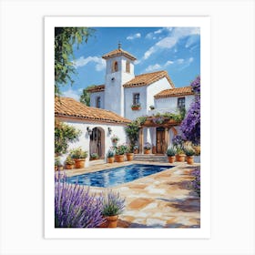 Spanish Winery 11 Art Print