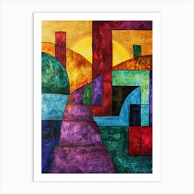 Abstract Painting 1433 Art Print