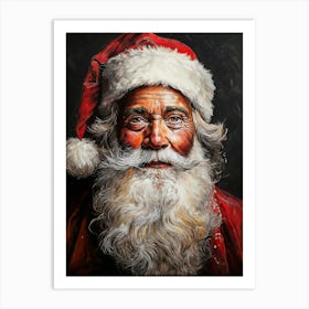 Santa Art Print