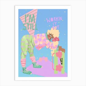 Work It Out Art Print