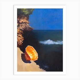 Shell On The Beach 1 Art Print