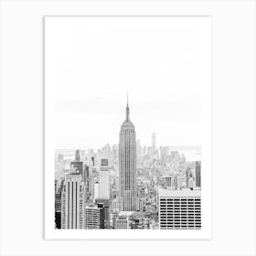 New York City Skyline View 1 Art Print