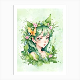 Fairy Girl Art Print