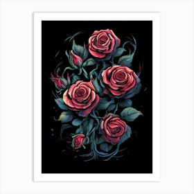 Roses 4 Art Print