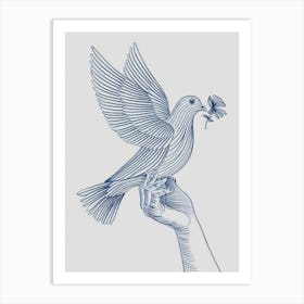 Dove Canvas Print Art Print