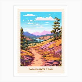 Padjelanta Trail Sweden 1 Hike Poster Art Print