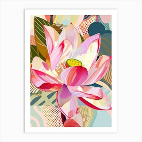 Lotus Flower Art Print