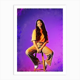 Selena Gomez 4 Art Print