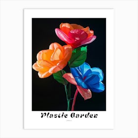 Bright Inflatable Flowers Poster Camellia 1 Art Print