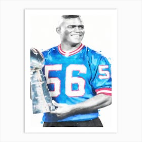 Lawrence Taylor 1 Art Print