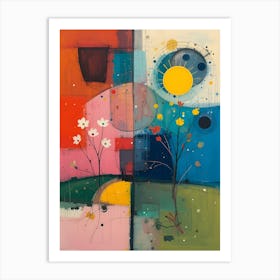 Abstract Painting 4 Art Print