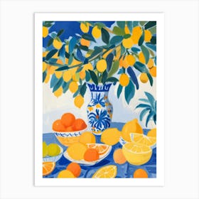 Lemon Tree Art Print