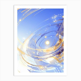 Abstract Wallpaper 8 Art Print