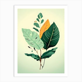 Leaves Of Nature Art Print