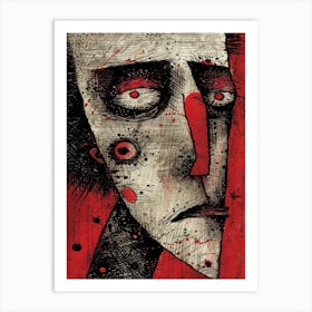 Face Of The Devil Art Print