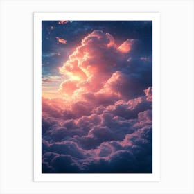 Clouds In The Sky 3 Art Print