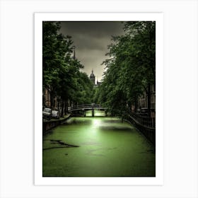 Amsterdam Canal Art Print