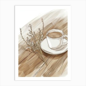 Cup Of Coffee 2 Art Print