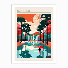 Ibirapuera Park Lisbon Portugal 2 Art Print