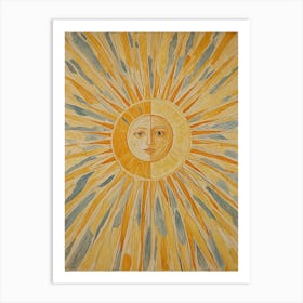 Solar Flare Art Print