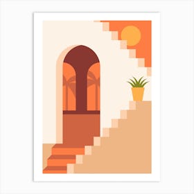 Doorway To A House Art Print