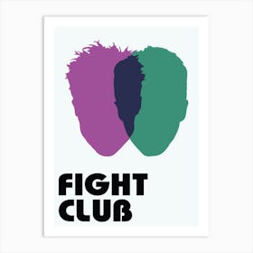 Fight Club Movie Minimalist Art Print