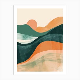 Abstract Landscape Painting 4 Art Print