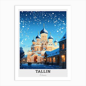 Talinn Travel Art Print